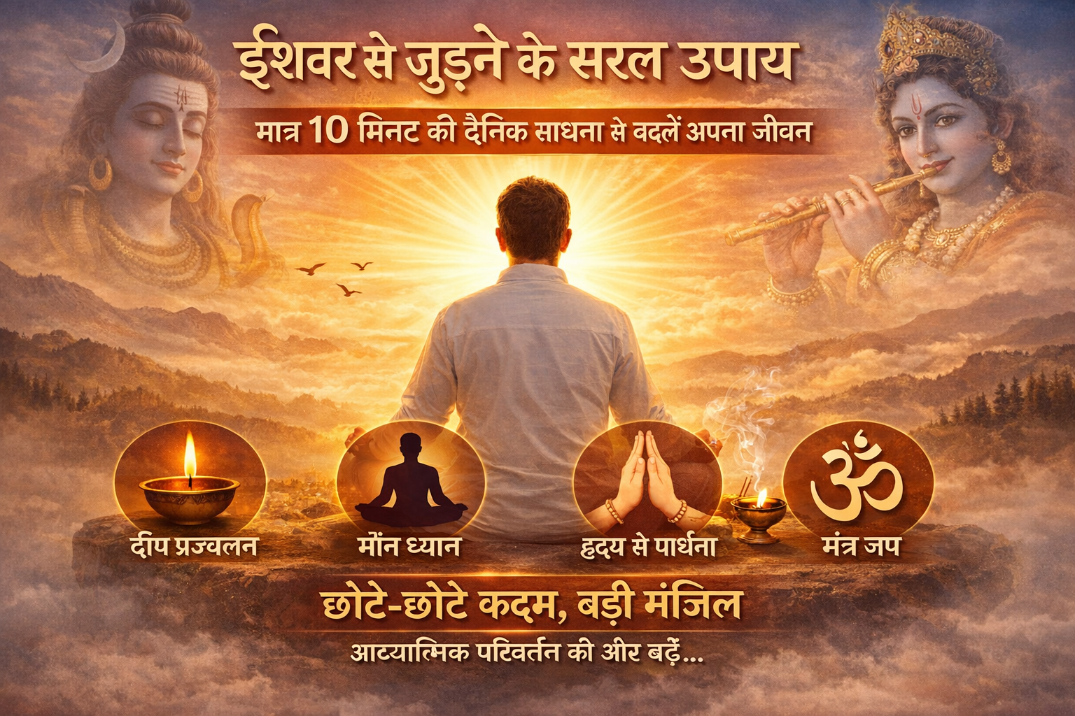 ईश्वर से जुड़ने के सरल उपाय
